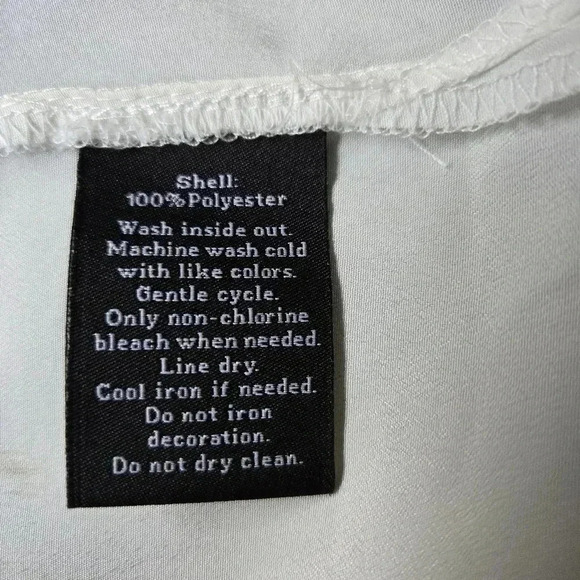 Rock & Republic Long Sleeve Blouse Size M #197 - Picture 5 of 6